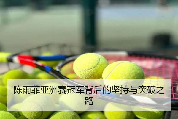 陈雨菲亚洲赛冠军背后的坚持与突破之路